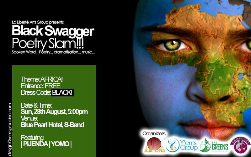 Celebrating Mother Africa through Poetry -  Black Swagger Poetry Slam