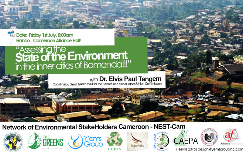 Assessing the state of the Environment in Bamenda Town, NWR - Cameroon